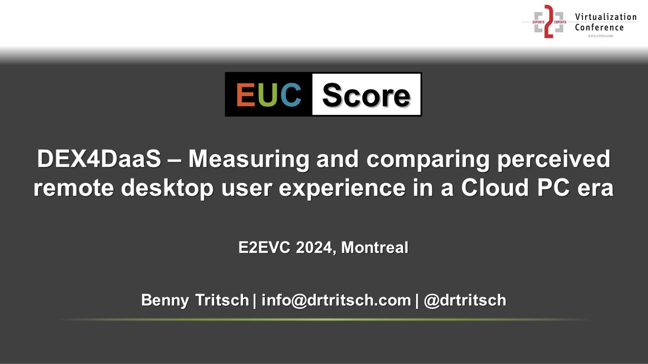 Tritsch - DEX4DaaS - E2EVC 2024 Montreal